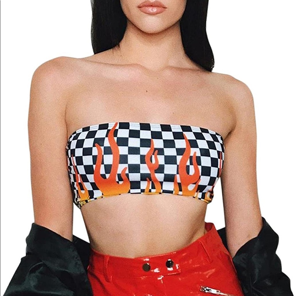 Flame Crop Top 🔥